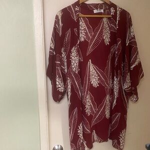 EUC Fighting Eel & Sig Zane kimono HTF